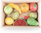 Woet® Houten Snijset - Fruit Snijset met Snijplank en Mes - Educatief Speelgoed voor Kinderen vanaf 2 Jaar