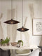 GOOD&MOJO Hanglamp Iguazu - Jute Zwart - Ø40x12cm - - Hanglampen Eetkamer, Slaapkamer, Woonkamer