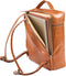 NEGOTIA Alpha Travel - Leren Laptoprugzak - Geschikt voor laptops tot 16 inch - Bruin