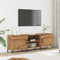 vidaXL - Tv-meubel - 150x30x50 - cm - bewerkt - hout - artisanaal - eikenkleurig