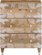 vidaXL - Dressoir - 60x33,5x75 - cm - massief - mangohout