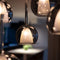Atmooz - Hanglamp Saigon - Industrieel - Woonkamer / Slaapkamer / Eetkamer - Plafondlamp - Zwart - Hoogte 140cm - Metaal en glas