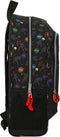 Schoolrugzak The Avengers Super heroes Zwart (32 x 42 x 14 cm)