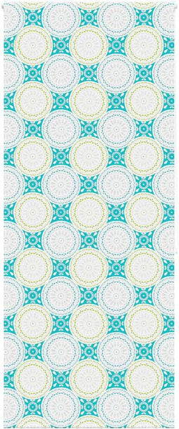 vidaXL - Doucherolgordijn - 100x240 - cm - stofbreedte - 96 - cm