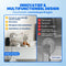 Vulpes Goods® Tech - Ventilator PRO - Draadloos Oplaadbaar - 4in1 Verstelbaar Ultra Stil 12dB - Premium White