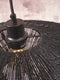 GOOD&MOJO Vloerlamp Iguazu - Bamboe/Jute Naturel/Zwart - 62x40x150cm - - Staande lampen voor Woonkamer - Slaapkamer