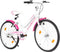 vidaXL - Kinderfiets - 24 - inch - roze - en - wit