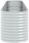 vidaXL - Plantenbak - verhoogd - 400x80x81 - cm - gegalvaniseerd - staal - zilver