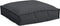 vidaXL - Ligbedkussens - voor - Zit - 2 - stuks - Zwart - 40x40x8 - cm - Oxford - Stof