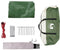 vidaXL - Kampeerluifel - waterdicht - 460x305x210 - cm - groen