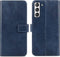 iMoshion Hoesje Geschikt voor Samsung Galaxy S21 FE Hoesje Met Pasjeshouder - iMoshion Luxe Bookcase - Donkerblauw