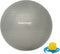 Tunturi Anti Burst Fitnessbal - Yoga bal 65 cm - 220 kg gebruikersgewicht - Incl Pomp en Trainingsapp - Zilver