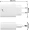Ewent EW1320 - USB-C Lader 20W - Snel opladen voor Apple en Android - Wit