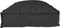 vidaXL - Ligbed - Kussens - 2 - stuks - Zwart - 100x40x8 - cm - Oxford - Stof