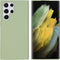 iMoshion Hoesje Geschikt voor Samsung Galaxy S22 Ultra Hoesje Siliconen - iMoshion Color Backcover - groen