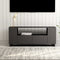 vidaXL - Tv-meubel - 120x35x48 - cm - bewerkt - hout - grijs