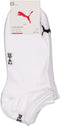 PUMA Unisex Sneakersokken - 3-pack - Maat 35-38 - Wit (3-pack)