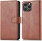 iMoshion Hoesje Geschikt voor iPhone 14 Pro Hoesje Met Pasjeshouder - iMoshion Luxe Bookcase - Bruin