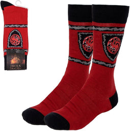 Sokken House of Dragon Targaryen Rood - 35-41