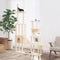 vidaXL - Kattenmeubel - met - sisal - krabpalen - 279 - cm - donkergrijs