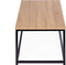 Duurzame Metalen Salontafel - Poedercoating - 90 cm - Industrieel