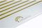 Elektronische personenweegschaal LITTLE BALANCE Marinière Gold - elektronische weegschaal - 180 kg/100 g - Design Marinière Gold