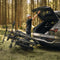 Easyfold 3 - Platform Trekhaak Fietsendrager - Draaibare kop - Zwart (2(3) bikes)