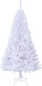 vidaXL - Kunstkerstboom - met - dikke - takken - 120 - cm - PVC - wit