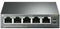 TP-Link TL-SG1005P - Netwerkswitch - 5-Poorts Gigabit PoE - 56W
