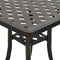 vidaXL Tuintafel 53x53x53 cm gietaluminium bronskleurig