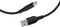 Mobiparts Micro USB to USB Braided Kabel 2A 1 m - Zwart