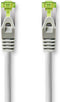 Nedis CAT7 Netwerkkabel - S/FTP - RJ45 Male - RJ45 Male - 2.00 m - Snagless - Rond - LSZH - Grijs - Doos