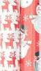 Benza Kerstmis cadeaupapier - assortiment inpakpapier 6 meter x 70 cm - multikleur