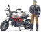 Bruder - Ducati Scrambler Desert Sled kuskilla (BR63051)