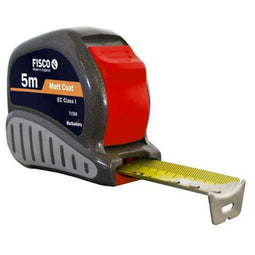 FISCO TRI-LOK - Rolmaat - 5 m - 25 mm breed - Met riemclip