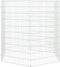 vidaXL - Dierenverblijf - 6 - panelen - 54x100 - cm - gegalvaniseerd - ijzer