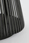 Mica Decorations Cosmo Lantaarn - H45 x Ø15 cm - Gerecycled polyester - Zwart