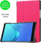 3-Vouw sleepcover hoes - Geschikt voor Huawei MediaPad M5 8.4 inch - roze