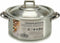 Kookpot met Deksel Ø 14 cm Zilverkleurig Aluminium 1 L (10 Stuks)
