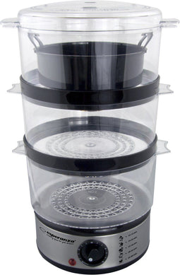 Esperanza ''Steam volcano'' - Stoomkoker - 3 lagen - 7.5L - 400W - RVS