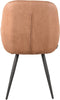 LABEL51 Fender Eetkamerstoel - Bruin - Microfiber
