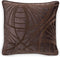 Riviera Maison Vintage Radar Pillow Cover 50x50 - Polyester, Velvet - Bruin - 50.0x50.0x2.0 cm
