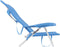 Crespo AL/221 - Strandstoel - Verstelbaar in 7 standen - Blauw