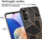 iMoshion Hoesje Geschikt voor Samsung Galaxy A14 (5G) / A14 (4G) Hoesje Siliconen - iMoshion Design hoesje - Zwart / Black Graphic