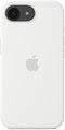 Apple iPhone 16e - Silicone Backcover - Schokabsorberend - Wit