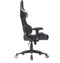 Gamestoel Classic - bureaustoel - stof bekleding - zwart wit