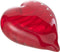 J-Line presse-papier Hart Liggend - glas - rood