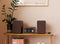 Pure Classic Stereo Mini - Microstereosysteem - DAB+/FM-radio Bluetooth CD-speler - Koffiebruin/Walnoot