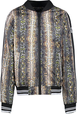 Cars Jeans Amare - Meisjes Jas - Bomber Jacket - All Over Print (Maat 128)