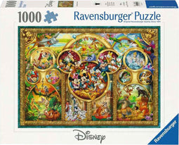 Ravensburger puzzel mooiste Disney thema's - Legpuzzel - 1000 stukjes